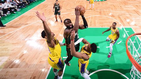 Los Angeles Lakers v Boston Celtics results, stats .